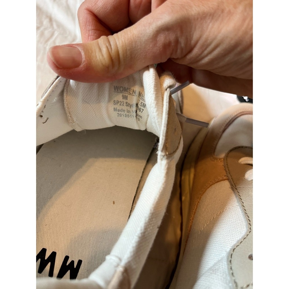 Madewell Colorblock Sneakers Women 9 Neutral Casual‎ Everyday Lace Up Shoes - Picture 7 of 13
